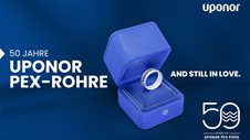 50 Jahre Uponor PEX-Rohre