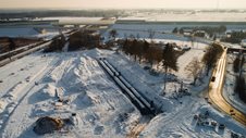 Film z budowy terminala przeładunkowego w Zduńskiej Woli - Karsznicach