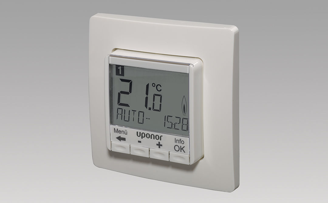 Sähköisen lattialämmityksen termostaatti - Uponor