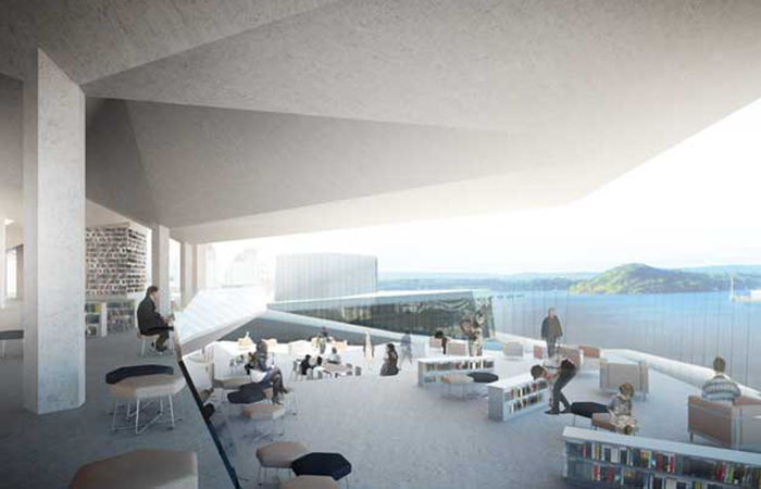 The New Deichmanske Library - Bjørvika, Oslo