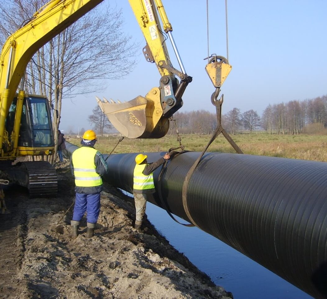 Sealing of the sewage discharge channel