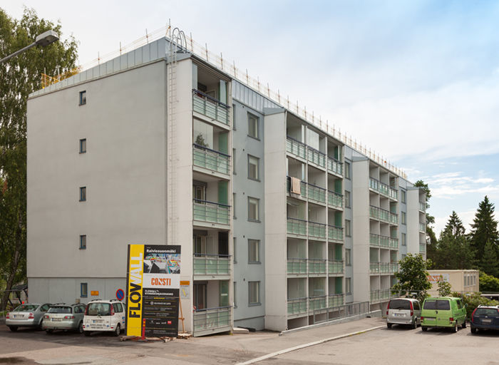 Sampo Ltd multistorey building renovation