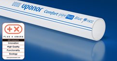 Труба Uponor Pipe Blue отримала Plus X Award
