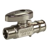 ProPEX lead-free (LF) brass straight stop valves