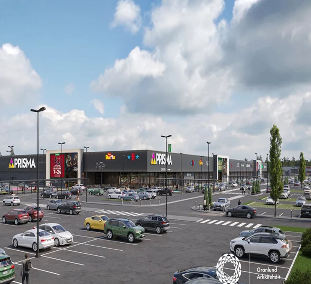 Prismakeskus uudistuu jättihankkeessa energiatehokkaasti nykypäivään