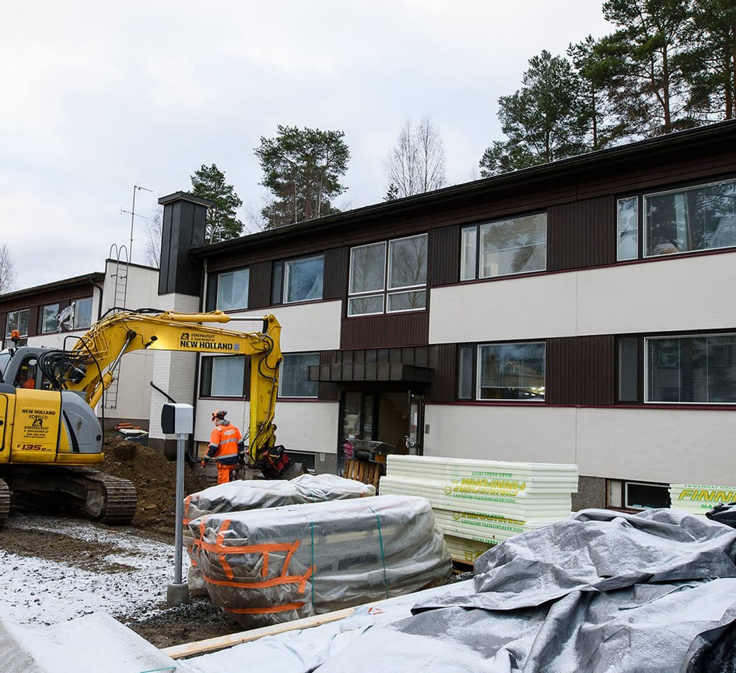 As Oy Sandelsintie 16 linjasaneeraus