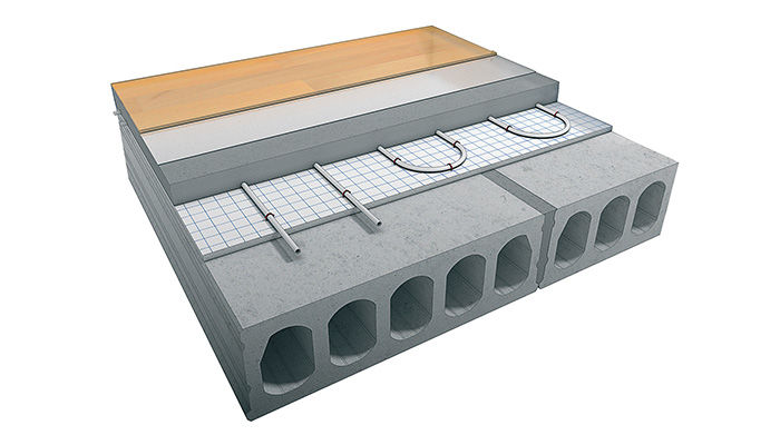 Tacker-paneelit on tarkoitettu toimimaan sekä lämpö- että askeläänieristeenä