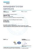 Certificado ISO 9001 & 14001