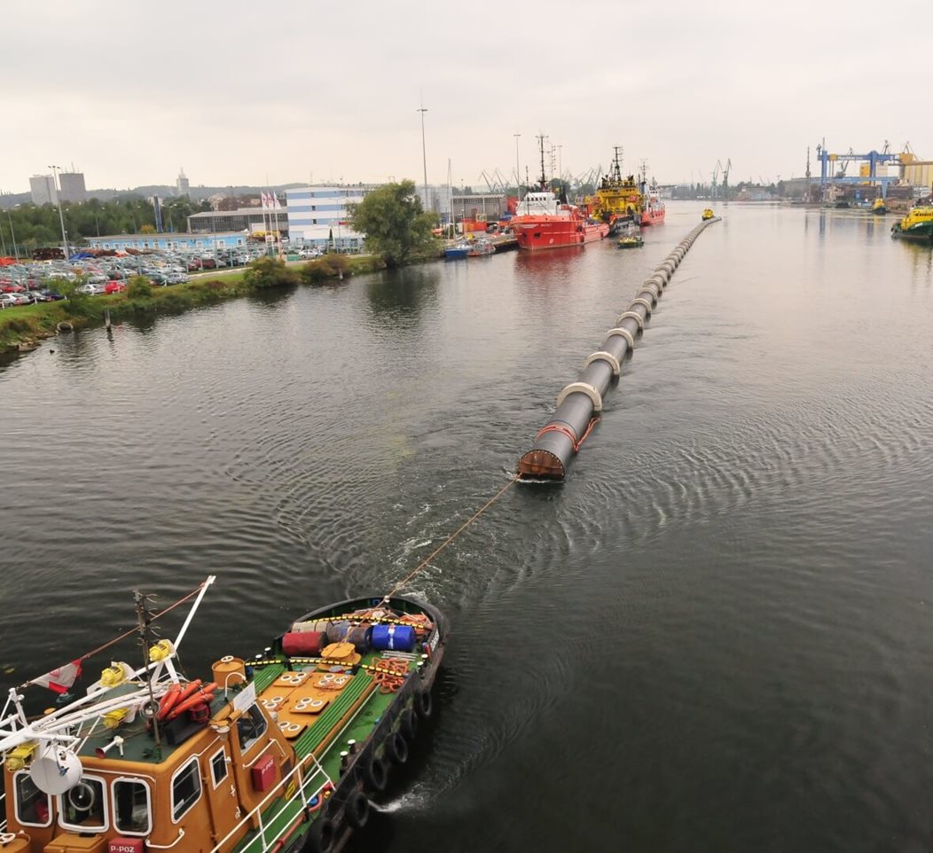 Sea outlet - discharge of stream water into the Gdańsk Bay part 2