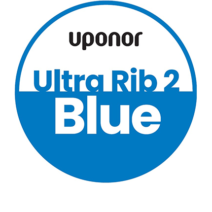 Uponor Ultra Rib 2 Blue logo
