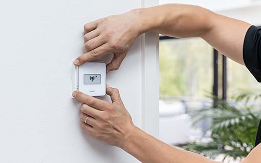 Uponor Smatrix Pulse -säätöjärejestelmä asennettiin Talo Koreaan Kouvolassa.