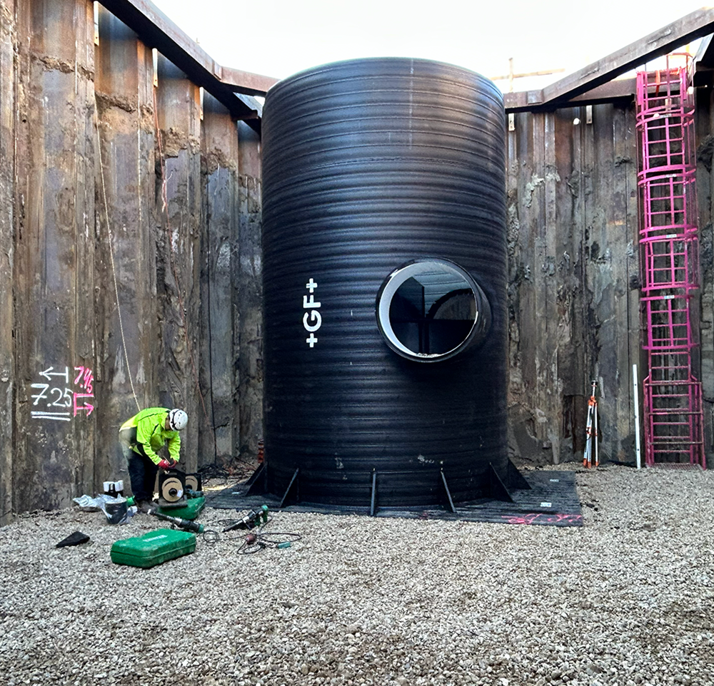 Vortex chamber to Horsens