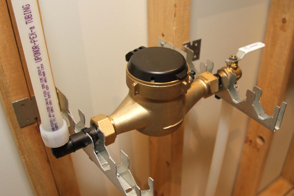 Water meter installation image