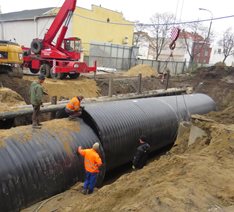Fire water tanks for Shopping Mall
