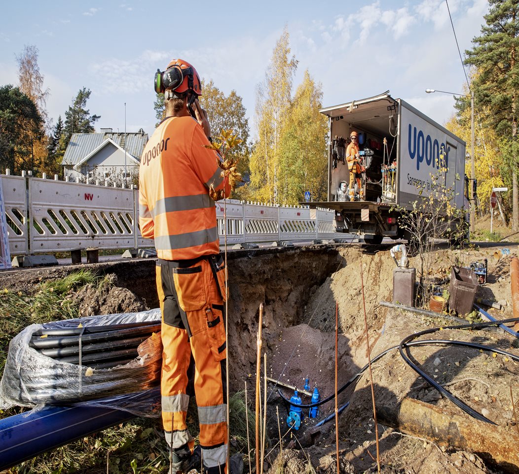 Vanha vesijohto sai uuden elämän sujuttamalla