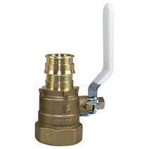 ProPEX lead-free (LF) brass transition ball valve - FNPT