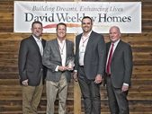 David Weekley Homes Honors Uponor for 10th Consecutive Year