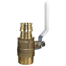 ProPEX lead-free (LF) brass transition ball valve - MNPT 