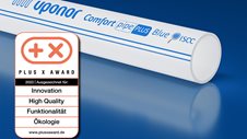 Plus X Award für Uponor PEX Pipes Blue
