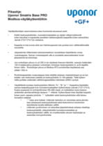 Pikaohje: Uponor Smatrix Base PRO Modbus-väyläkytkentöihin