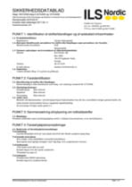 Sikkerhedsdatablad Decibel