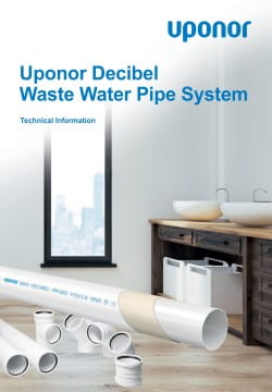 Uponor Decibel Waste Water Pipe System