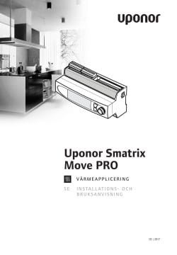 Uponor Smatrix Move PRO - värmeapplicering