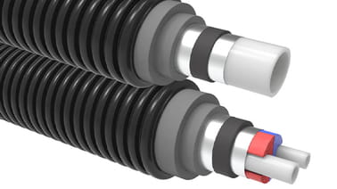 Eristetyt lämmitys- ja käyttövesiputkistot