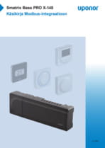Uponor taloautomaatio Smatrix Base Pro X Modbus -käsikirja