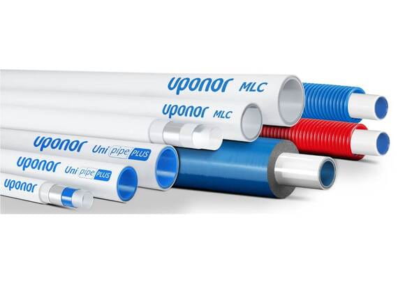 Uponor MLC pers puntstuk 1/2 bu x 14mm 1014513