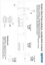 Kapcsolási vázlat Smatrix Wave Pulse szabályzó - vezetéknélküli