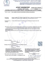 Atest higieniczny B-BK-60210-1306/20