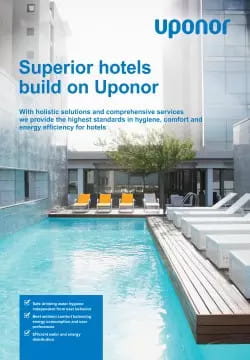 Superior hotels build on Uponor