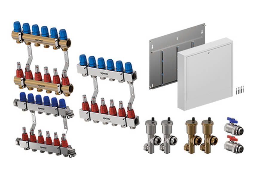 Vario manifolds and cabinets