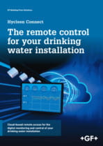 GF Hycleen Connect remote control water installation brochure