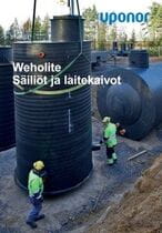 Weholite-säiliöt ja -laitekaivot