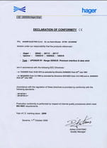 CE godkendelse betjeningsenhed I-75