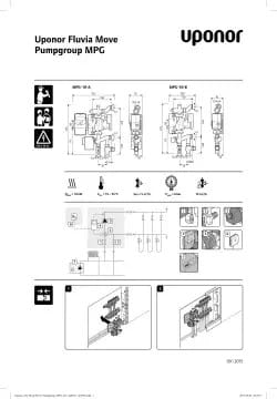 Uponor Fluvia Move Pumpgroup MPG