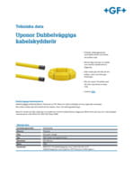 Uponor Dubbelväggiga kabelskyddsrör