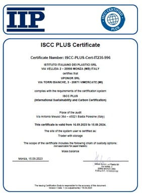Certificazione ISCC