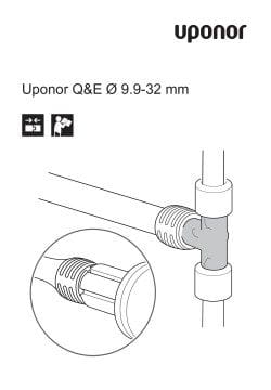 Uponor Q&E 9.9 – 32 mm
