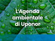 L'agenda ambientale di Uponor