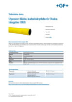 Uponor Släta Kabelskyddsrör SRS Raka