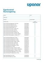 Egenkontroll rumsreglering