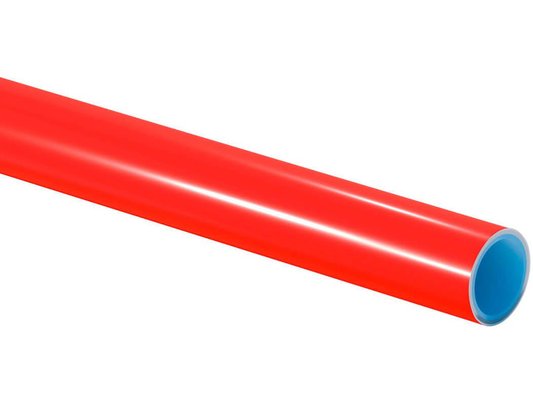 Uponor MLCP red pipe