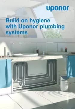 Uponor plumbing systems and hygiene installation