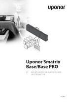 Uponor Smatrix Base PRO (naudojimo instrukcija)