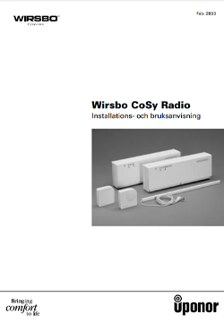 Cosy Radio - Installationsmanual