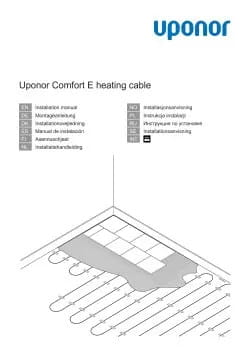 Uponor IM Comfort E heating cable INT
