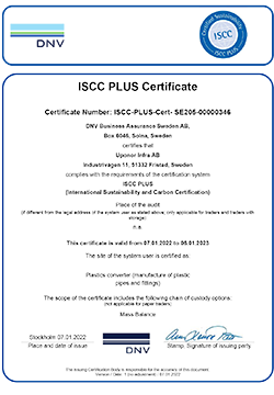 Certifikat ISCC PLUS 00000346